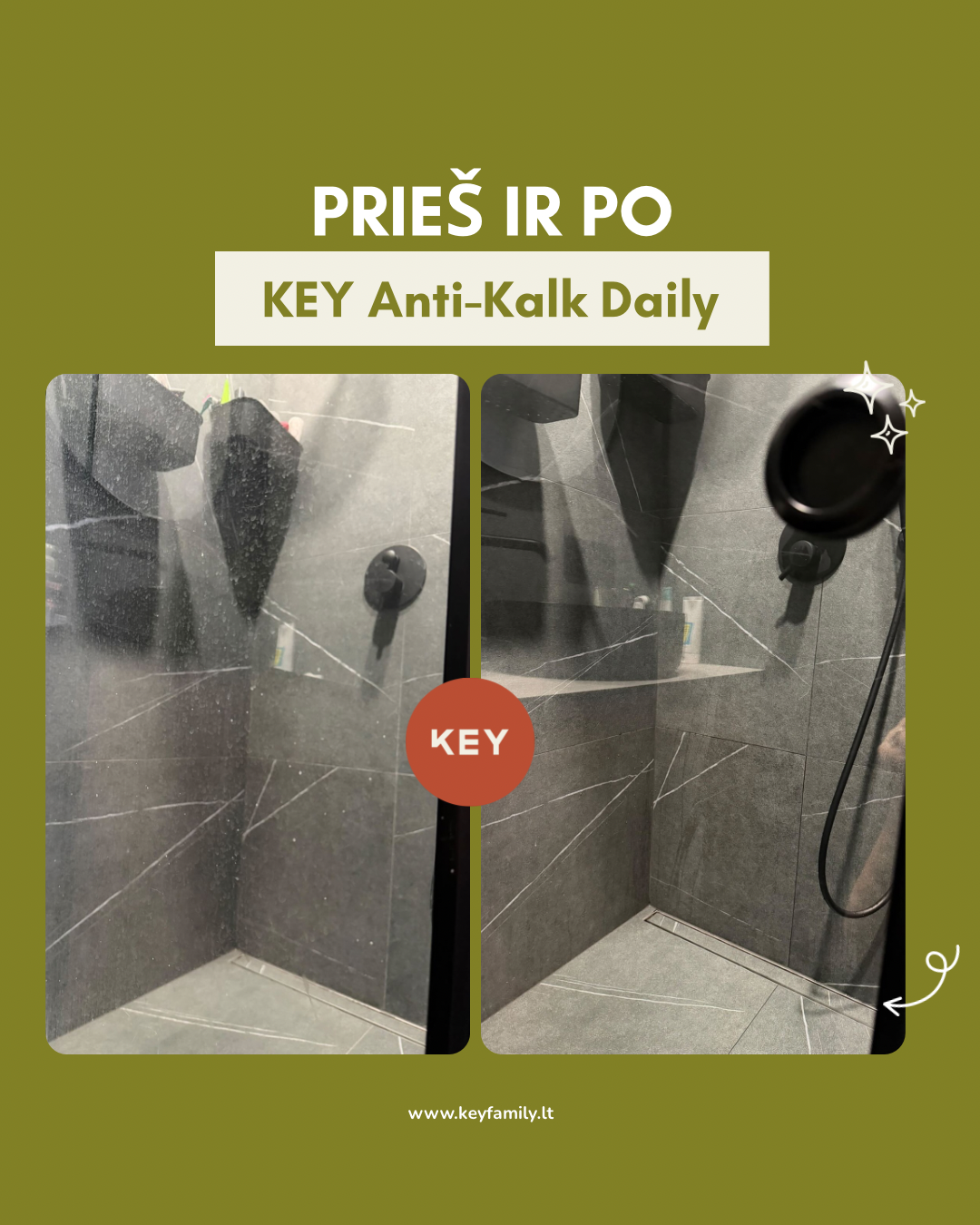 KEY Kalkių valiklis - Daily