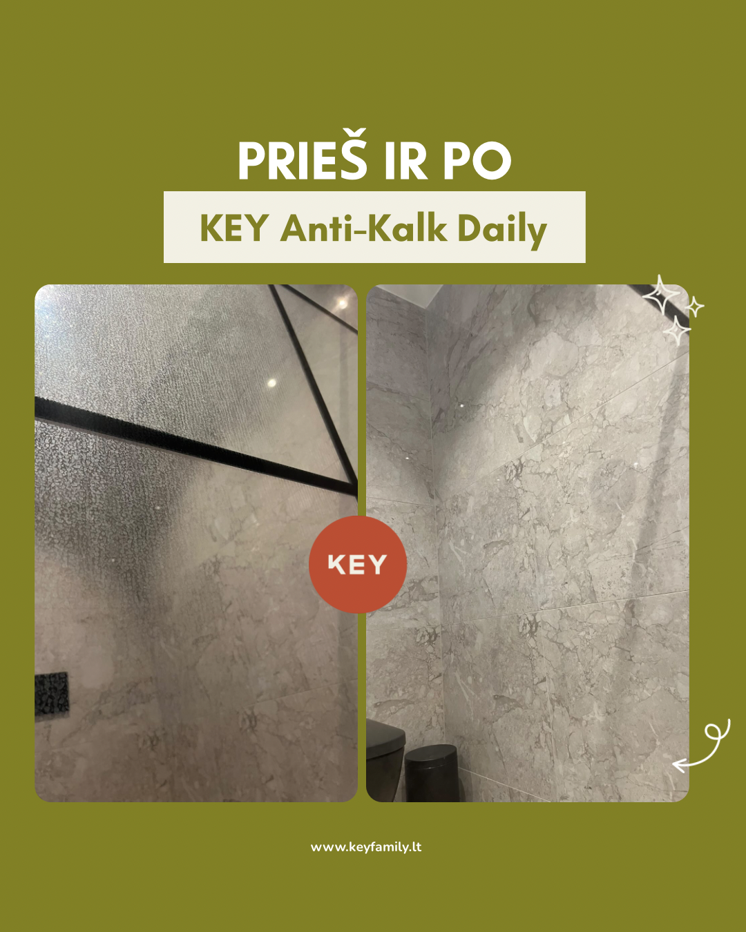 KEY Kalkių valiklis - Daily