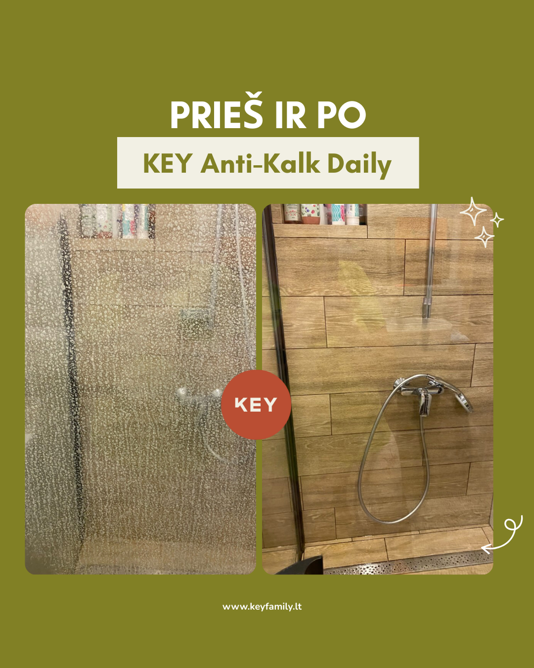 KEY Kalkių valiklis - Daily