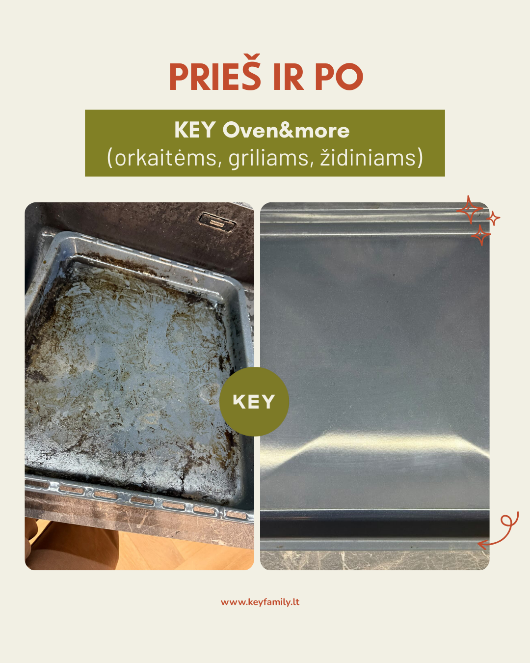 KEY Orkaičių, židinių ir grilių valiklis