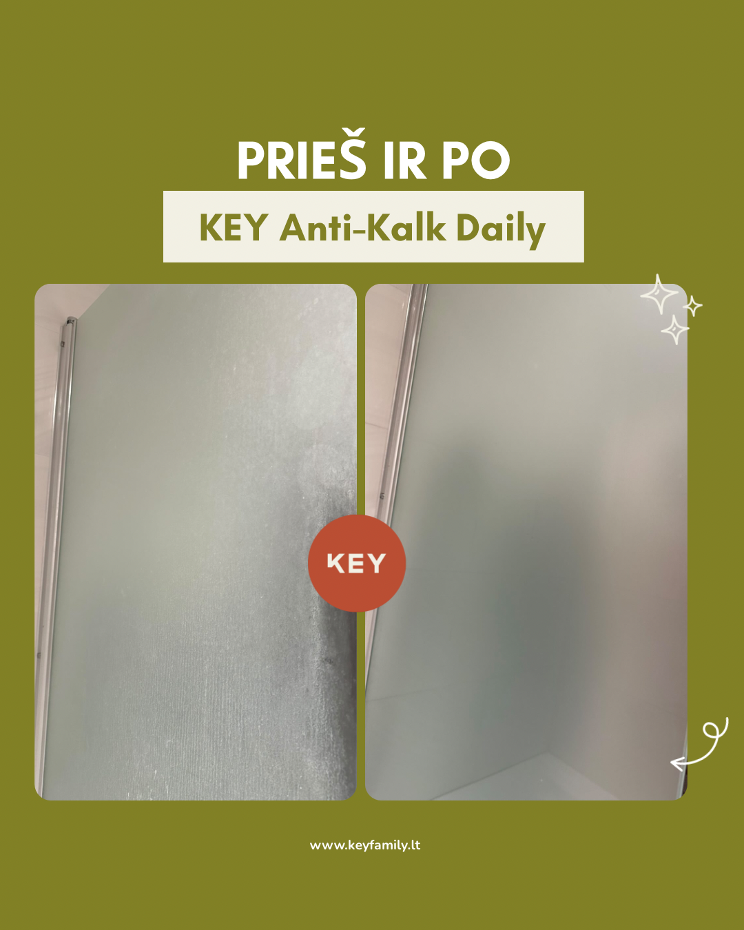KEY Kalkių valiklis - Daily
