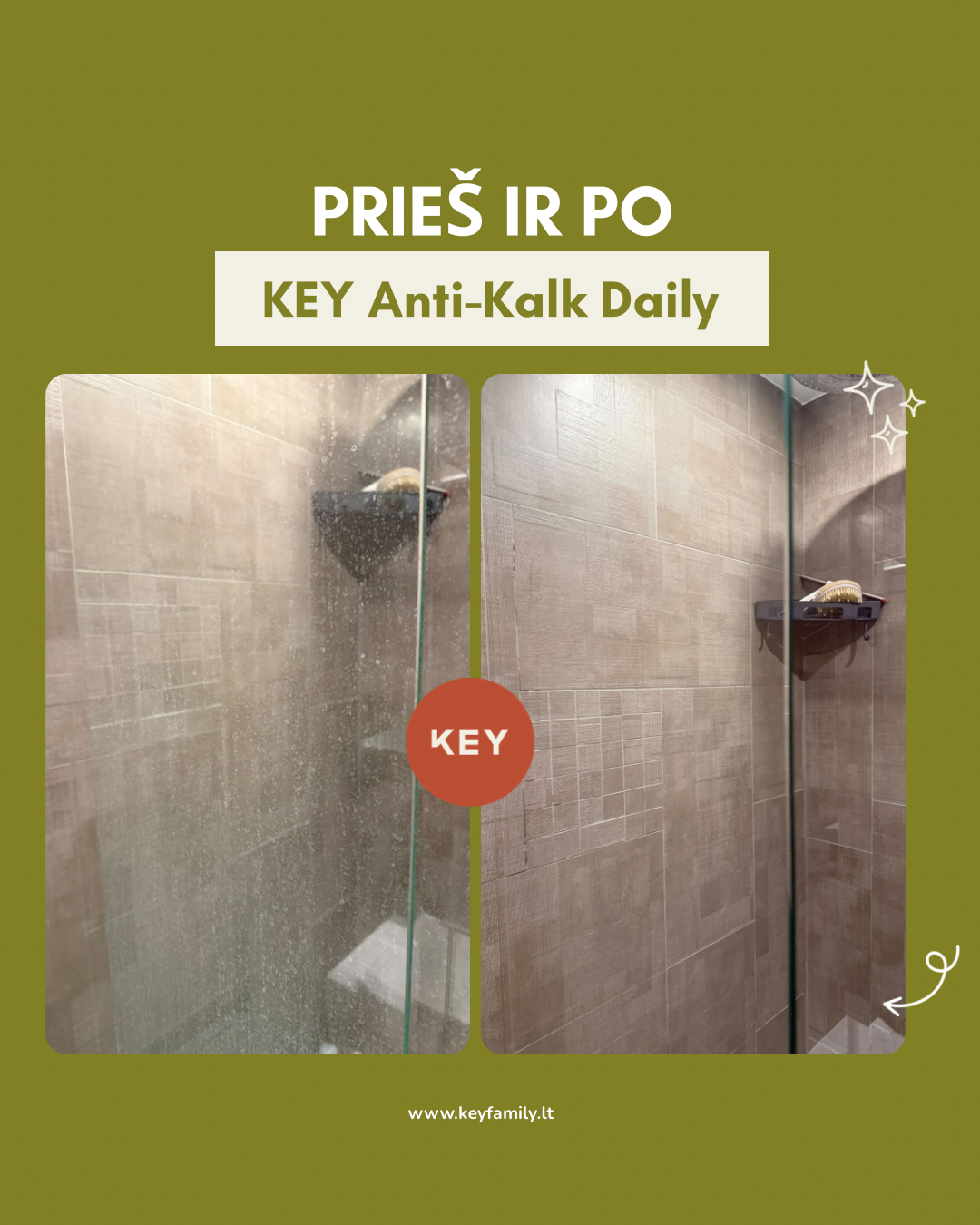 KEY Kalkių valiklis - Daily
